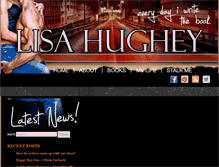 Tablet Screenshot of lisahughey.com